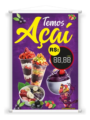 Banner Açaí